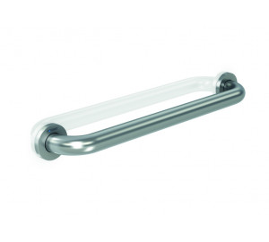 Barra recta 750mm inox satinada